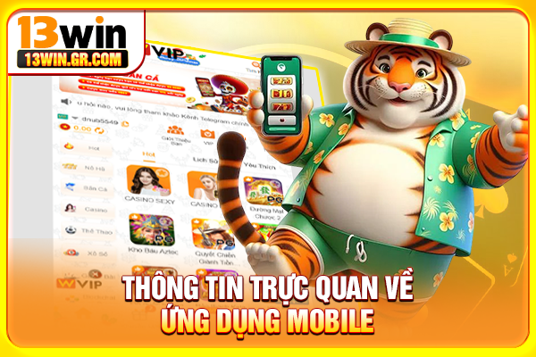 Thông tin trực quan về ứng dụng mobile