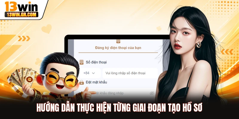 Hướng dẫn thực hiện từng giai đoạn tạo hồ sơ