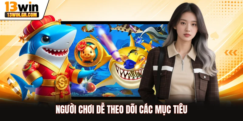 Bắn Cá 13WIN Người chơi dễ theo dõi các mục tiêu