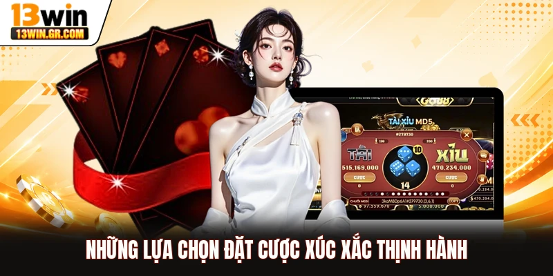 Những lựa chọn đặt cược xúc xắc thịnh hành
