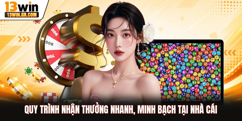 Mega 6/45 13WIN - Thử Vận May, Rinh Giải Thưởng Tỷ Đồng Quy trình nhận thưởng nhanh, minh bạch tại nhà cái